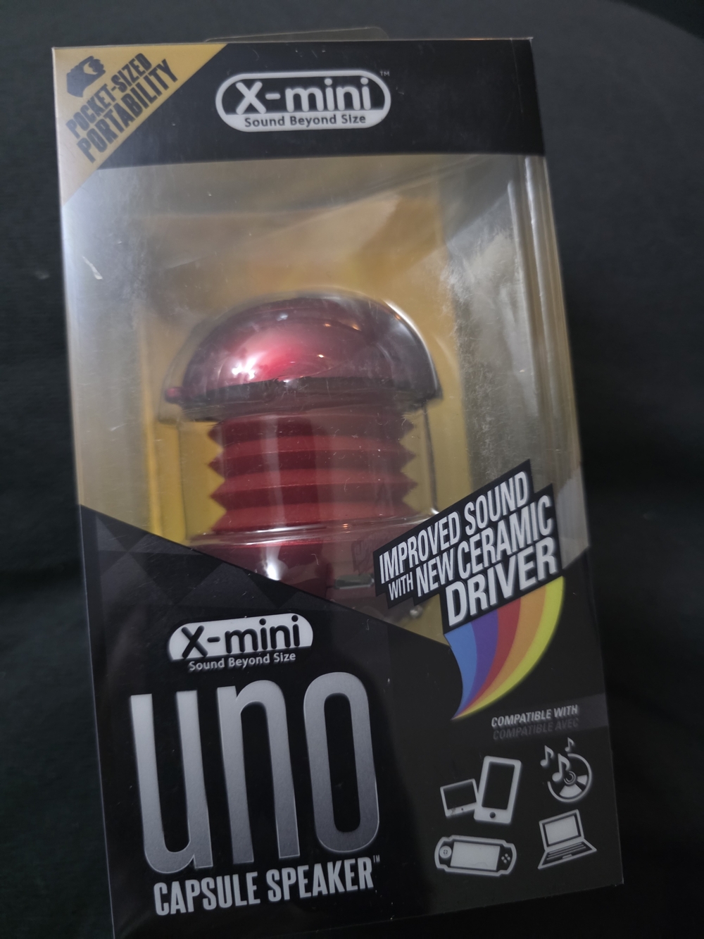 X-mini UNO Capsule Speaker - Red
